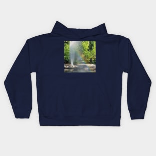 Fountain Rainbow Kids Hoodie